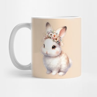 Adorable Baby Rabbit  Boho Babies A Whimsical Watercolor Gathering Mug